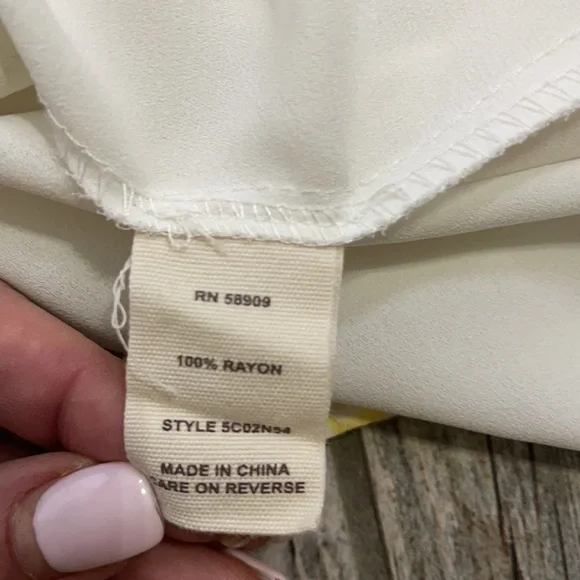 Yellow cotton maxi dress (XS) - Picture 14 of 14